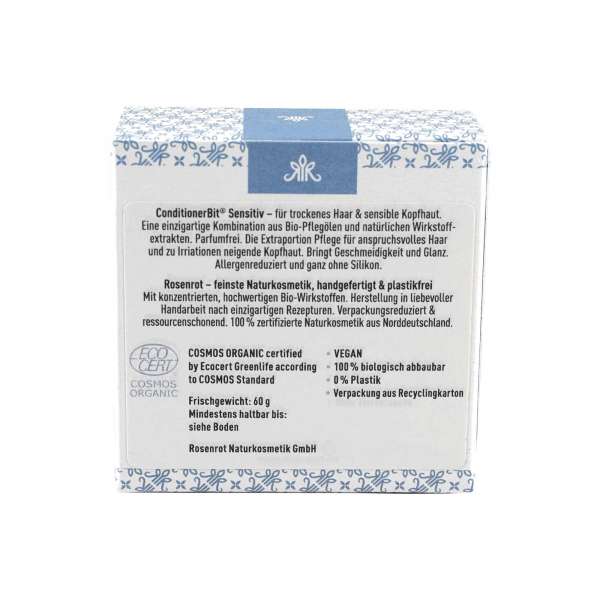 Acondicionador ecológico sólido para cabello