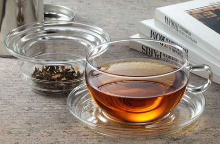 Taza para té de vidrio Teatime