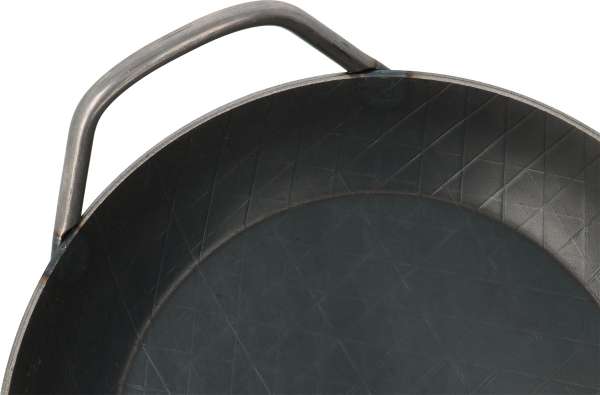 Sartén paellera de hierro forjado borde 4,5 cm