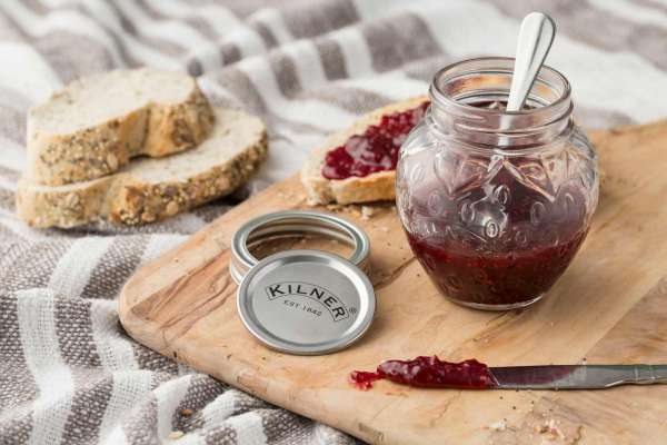 Tarro de vidrio Kilner para mermelada