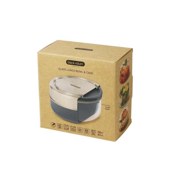 Fiambrera/Lunch box de vidrio de Black&Blum