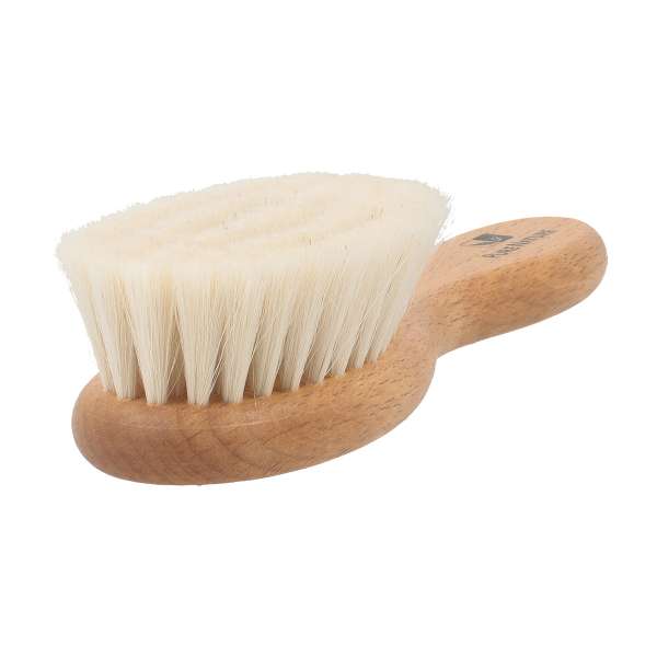 Cepillo suave de madera de haya y cerdas de cabra para bebé