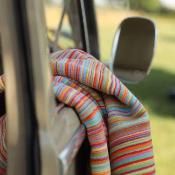 Manta de algodón ecológico Río