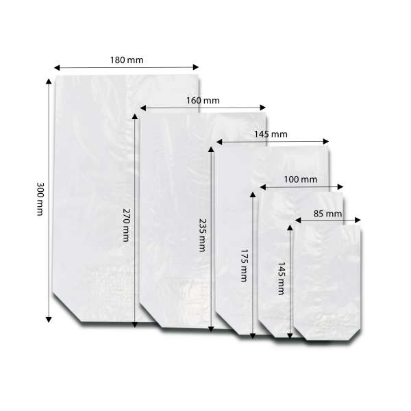 Bolsas de celofán (varias medidas)