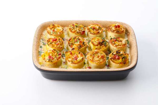 Bandeja pequeña de arcilla para horno y cocina