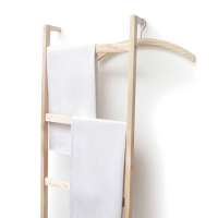 Vista previa: Toallero/colgador de madera de fresno Leo Vista previa: Toallero/colgador de madera de fresno Leo
