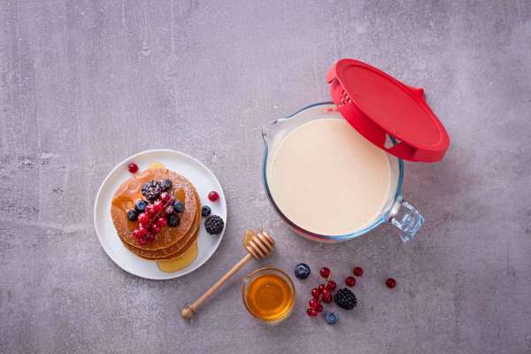 Jarra medidora Pyrex con tapa 1 l.