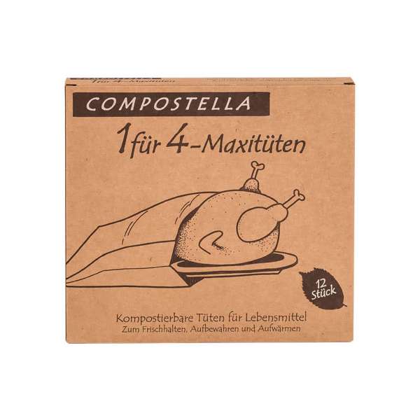 Bolsas de papel alimentario compostable 20x7x35 cm Bolsas de papel alimentario compostable 20x7x35 cm