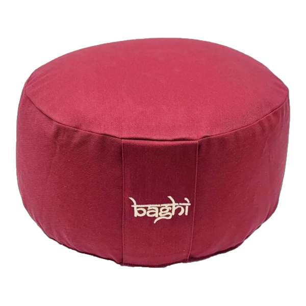 Zafu redondo ecológico para meditación y yoga de Baghi Ø 30cm Zafu redondo ecológico para meditación y yoga de Baghi Ø 30cm
