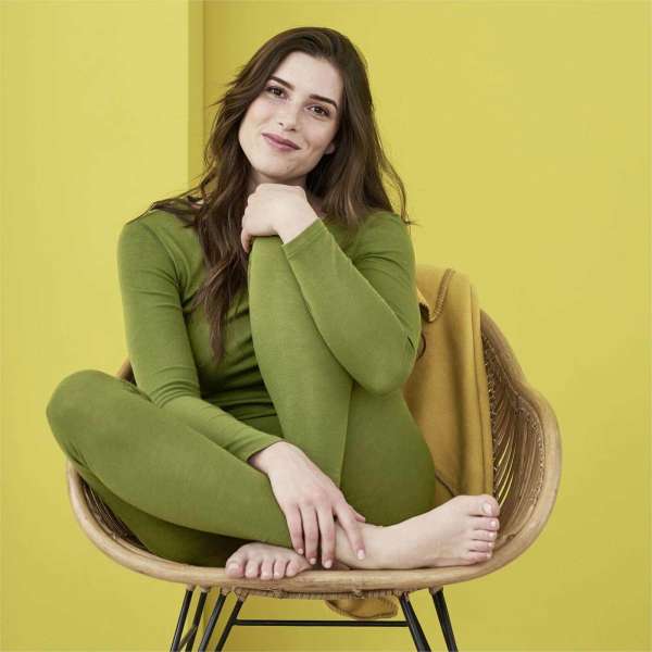 Leggins ecológicos interior lana/algodón Bassy