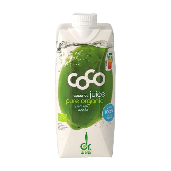 Agua de coco verde ecológico Dr. Antonio Martins 0,5 l. Agua de coco verde ecológico Dr. Antonio Martins 0,5 l.