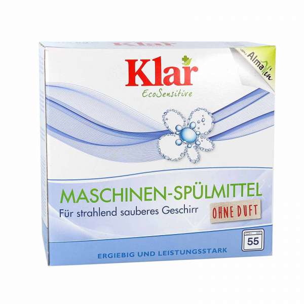 Detergente para lavavajillas Sensitive de Klar Detergente para lavavajillas Sensitive de Klar