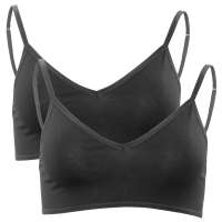 Bustier de Mujer Living Crafts Tamilla de Algodón Orgánico, Pack de 2