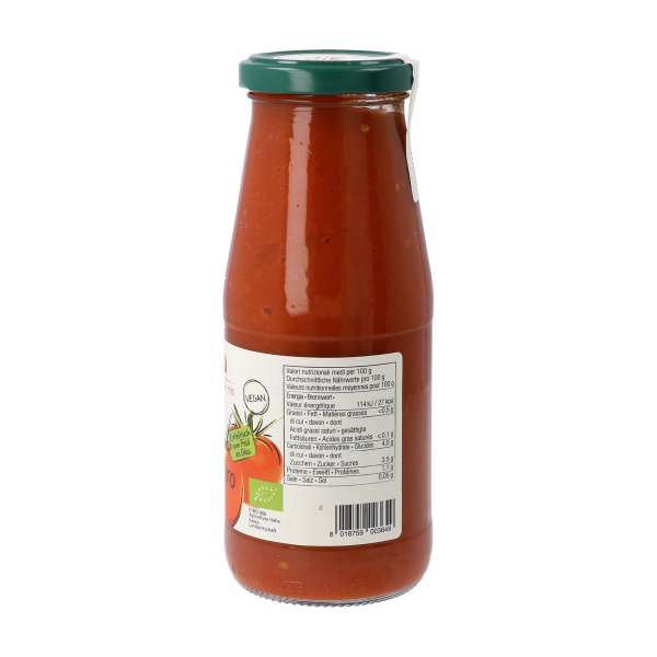 Salsa de tomate bio