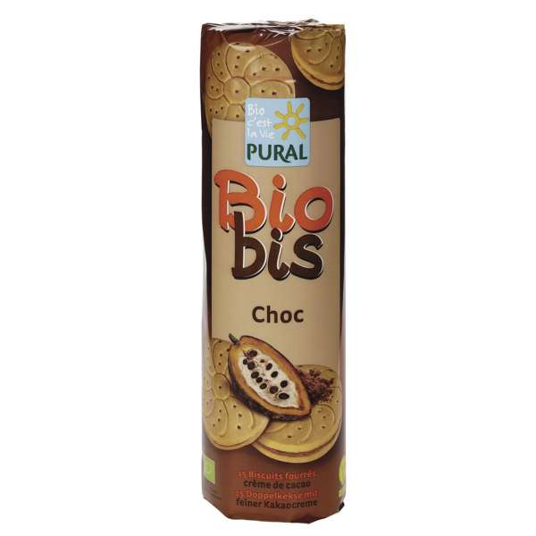 Galletas rellenas de chocolate bio Galletas rellenas de chocolate bio