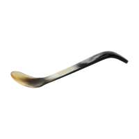 Cuchara de asta de 13 cm curvada Cuchara de asta de 13 cm curvada