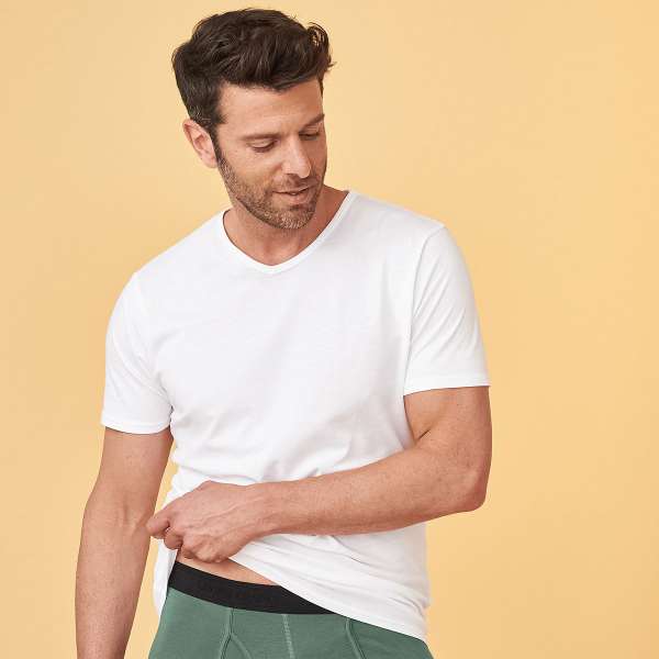 Camisetas algodón bio hombre (pack 2 uds)