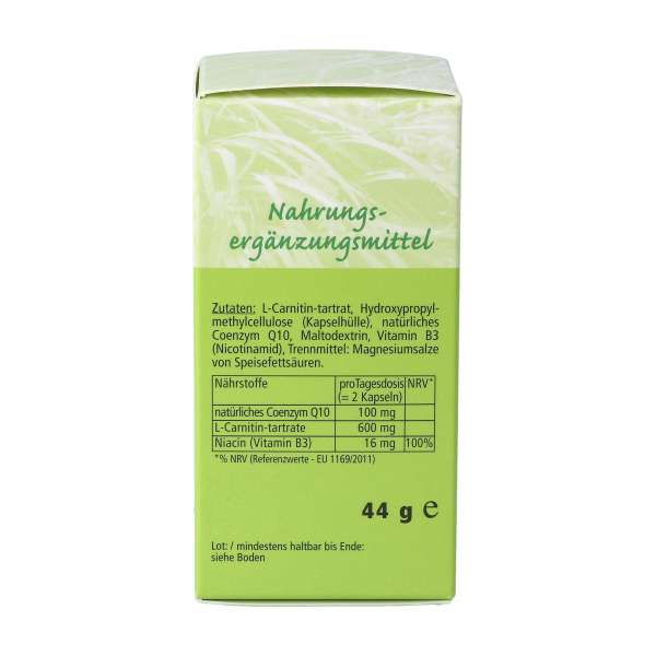 Q10 + L-Carnitina (90 cápsulas)