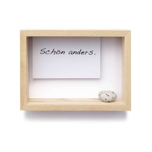 Marco decorativo de madera de fresno