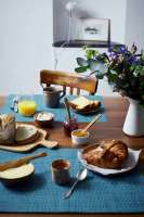 Vista previa: Tabla de corte de madera de olivo 29x20 cm Vista previa: Tabla de corte de madera de olivo 29x20 cm