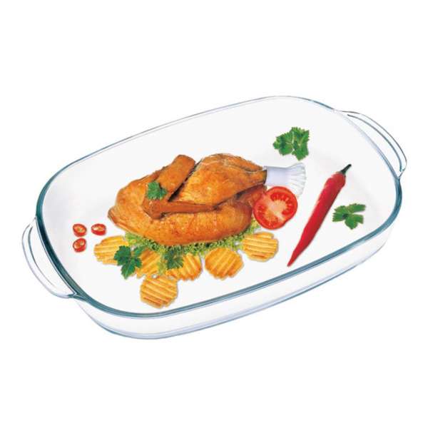 Bandejas de vidrio para hornear y servir