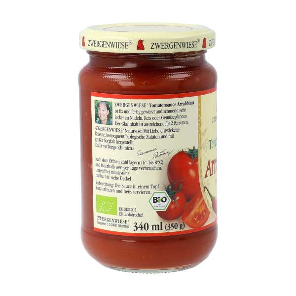 Salsa de tomate bio Arrabbiata