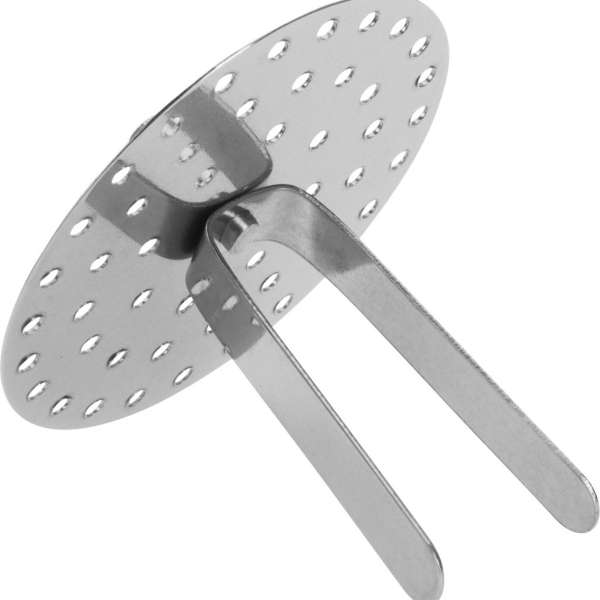 Embudo con colador de acero inoxidable