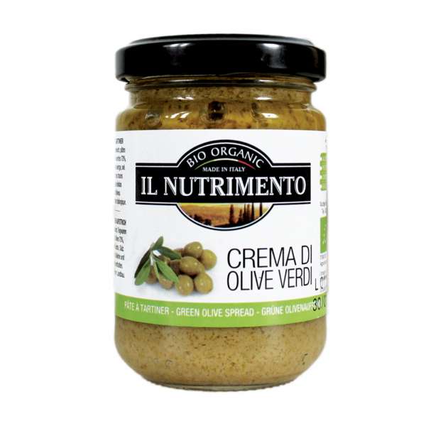 Paté de olivas verdes bio Paté de olivas verdes bio