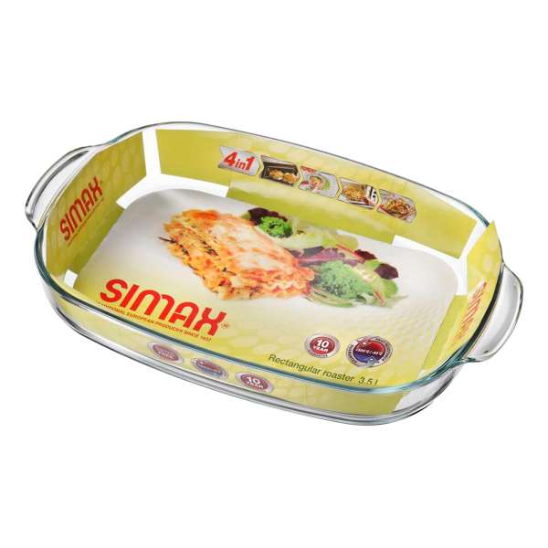 Bandejas de vidrio para hornear y servir