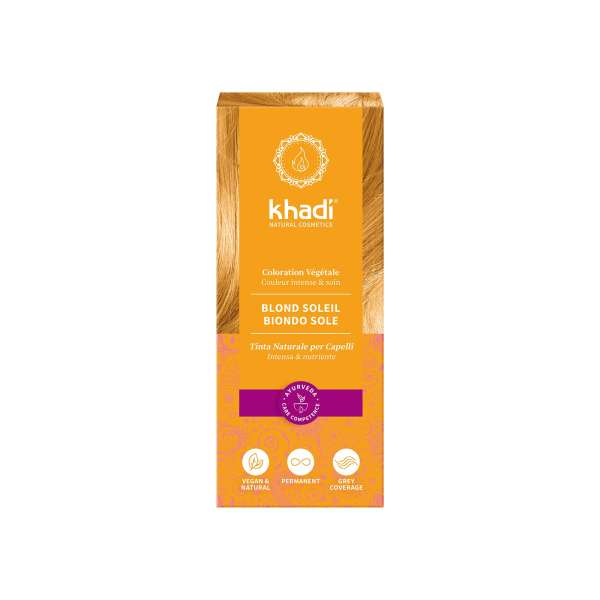 Tinte ecológico vegetal rubio miel Sunrise