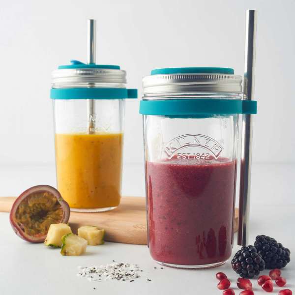 Vaso para smoothies y batidos de Kilner