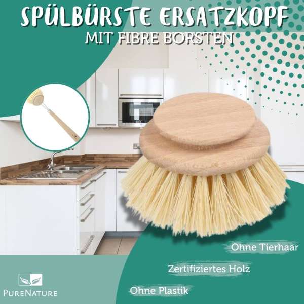 Recambio cepillo para lavar platos