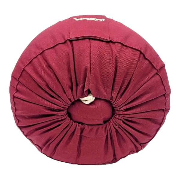 Zafu redondo ecológico para meditación y yoga de Baghi Ø 30cm