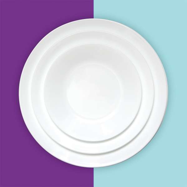 Plato Corelle de 26 cm.