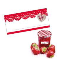 Vista previa: Etiquetas adhesivas para tarros 24 uds. Vista previa: Etiquetas adhesivas para tarros 24 uds.