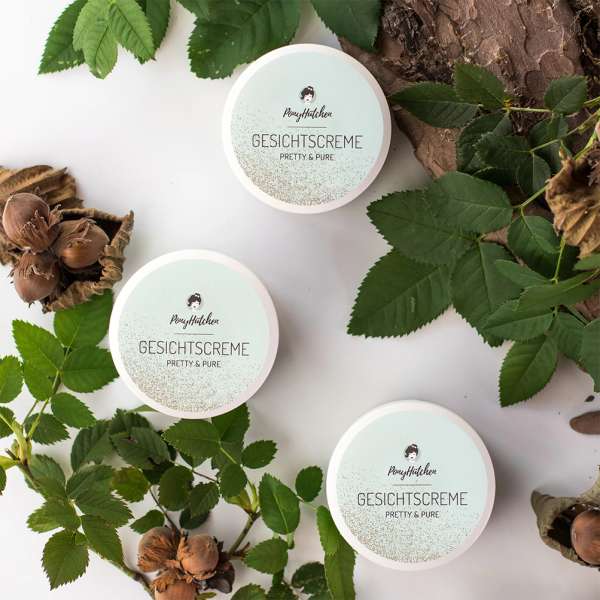 Crema facial nutritiva natural sin perfume de Ponyhütchen