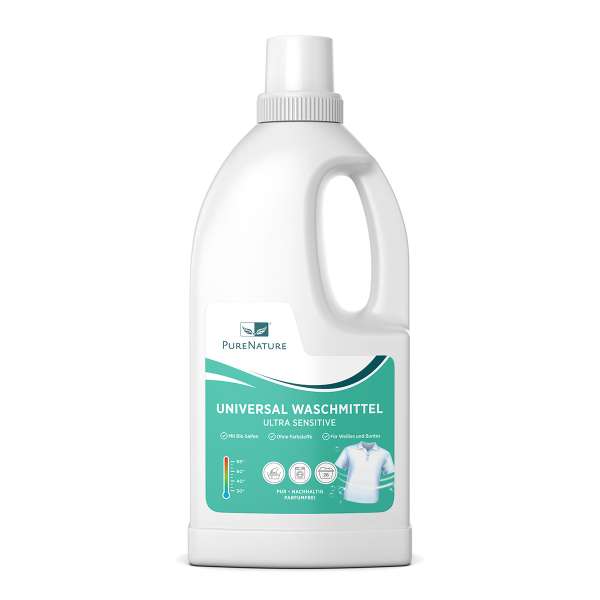 Detergente líquido para ropa Pure Nature (6 x 2L)