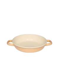 Sartén RIESS para Huevos y Servir Amarillo Dorado de 18 cm