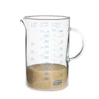 Jarra medidora de vidrio 1 litro Jarra medidora de vidrio 1 litro