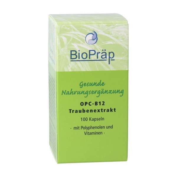 OPC-B12 Extracto de semilla de uva (100 cápsulas) OPC-B12 Extracto de semilla de uva (100 cápsulas)