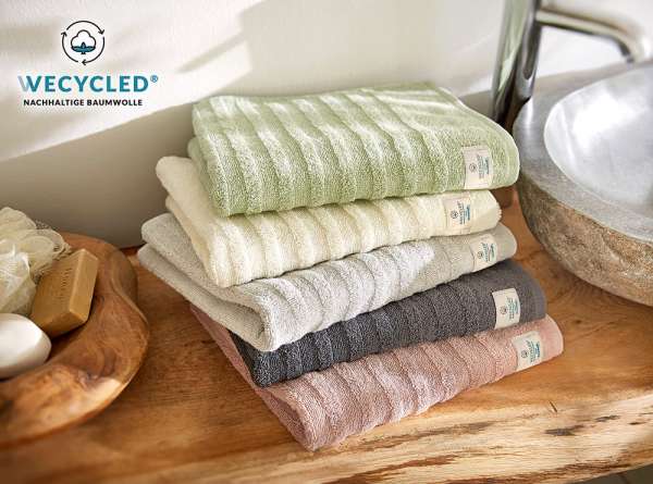 Toallas algodón ecológico Wecycle