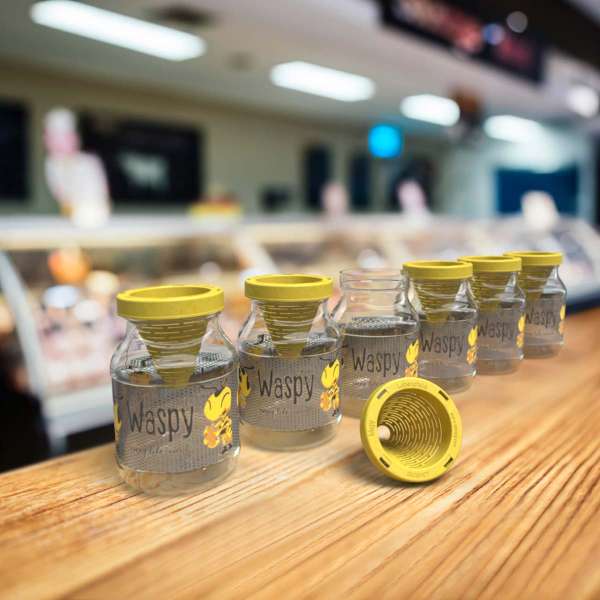 Trampa natural para avispas Frubby (sin matarlas)