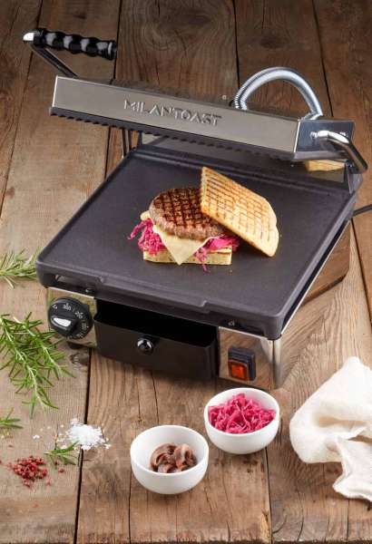 Plancha eléctrica con revestimiento cerámico