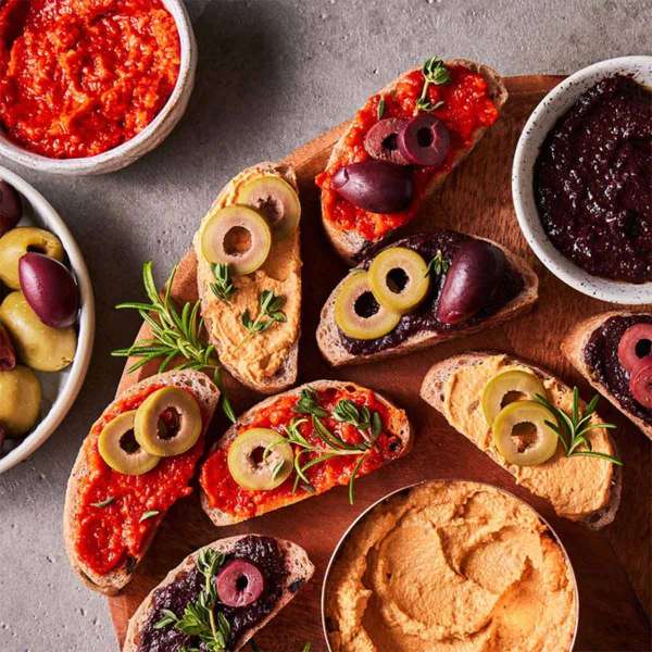 Pan ecológico de chapata con aceitunas sin gluten