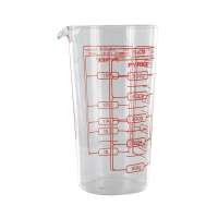 Vaso medidor de vidrio 0,5 litros Vaso medidor de vidrio 0,5 litros