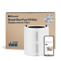 Filtro Blueair Blue Pure 511i Max F5MAX de Partículas + Carbón Activado