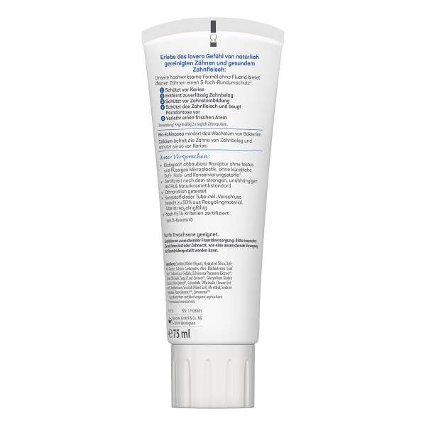 Dentífrico ecológico Complete Care sin fluor