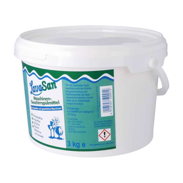 Detergente ecológico para lavavajillas Lavasan