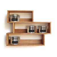 Vista previa: Estantería de madera de roble maciza Vista previa: Estantería de madera de roble maciza