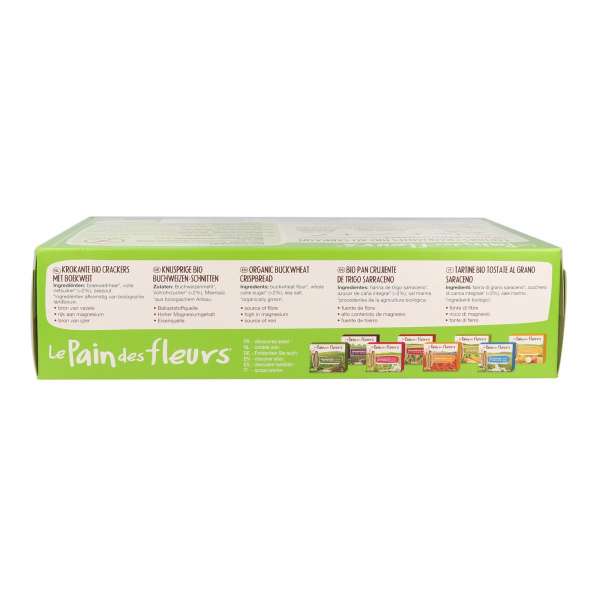 Crackers de trigo sarraceno bio sin gluten 300 gr